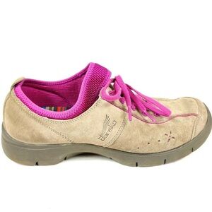 Dansko Elise Women's Taupe/Fuscia Shoes Size 37/US 6.5